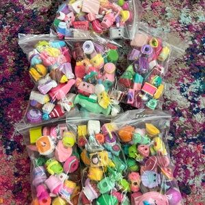 200 shopkins lot rare food office home